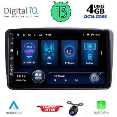 AIN-143427 - Digital iQ - DIQ BXD 6401_CPA (9inc) MULTIMEDIA TABLET for MERCEDES CLK (W209) mod. 2000-2004 - ALL IN POINT - LEFKELIS.GR