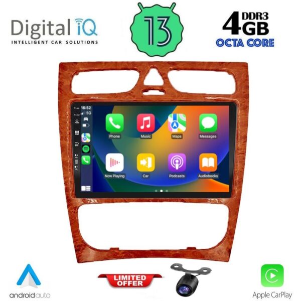 DIQ BXD 6402_CPA (9inc) MULTIMEDIA TABLET for MERCEDES C (W203) mod. 1999-2004 - Image 7