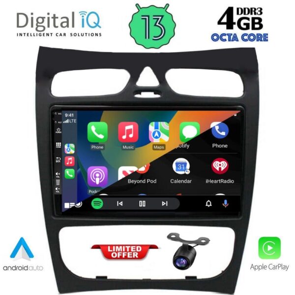 DIQ BXD 6406_CPA (9inc) MULTIMEDIA TABLET for MERCEDES CLK (W209) mod. 2000-2004 - Image 2