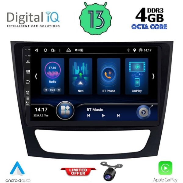 AIN-143421 - Digital iQ - DIQ BXD 6408_CPA (9inc) MULTIMEDIA TABLET for MERCEDES E (W211) – CLS (W219) mod. 2003-2009 - ALL IN POINT - LEFKELIS.GR