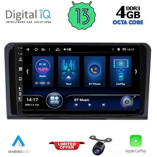 AIN-143417 - Digital iQ - DIQ BXD 6414_CPA (9inc) MULTIMEDIA TABLET for MERCEDES ML (W164) – GL (X164) mod. 2005-2011 - ALL IN POINT - LEFKELIS.GR