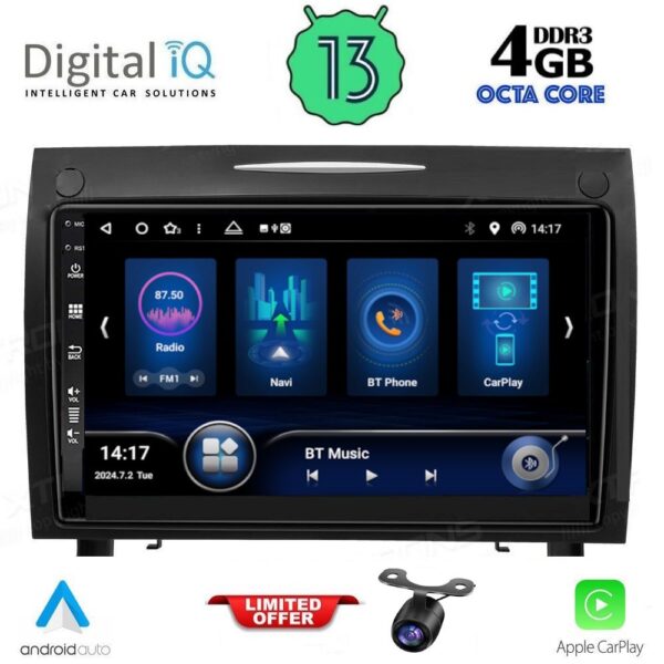 AIN-143414 - Digital iQ - DIQ BXD 6419_CPA (9inc) MULTIMEDIA TABLET for MERCEDES SLK R171 mod. 2004-2010 - ALL IN POINT - LEFKELIS.GR