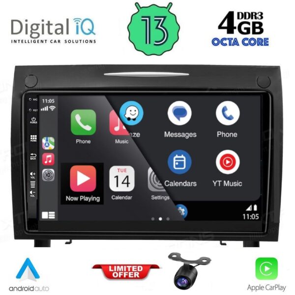 DIQ BXD 6419_CPA (9inc) MULTIMEDIA TABLET for MERCEDES SLK R171 mod. 2004-2010 - Image 2