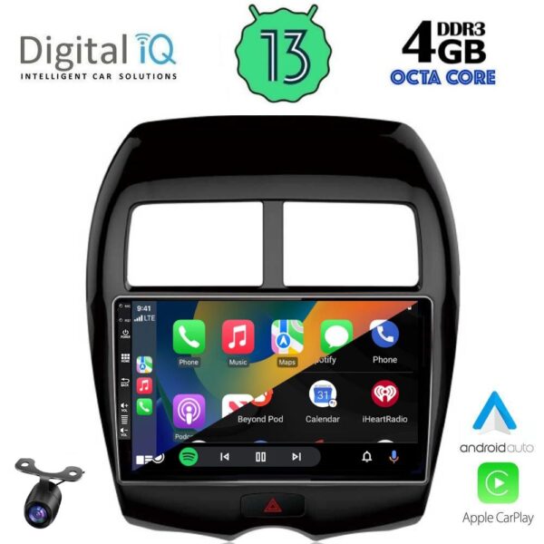 DIQ BXD 6430_CPA (10inc) MULTIMEDIA TABLET for MITSUBISHI ASX mod. 2009-2020 - PEUGEOT 4008 mod. 2012-2018 - Image 2