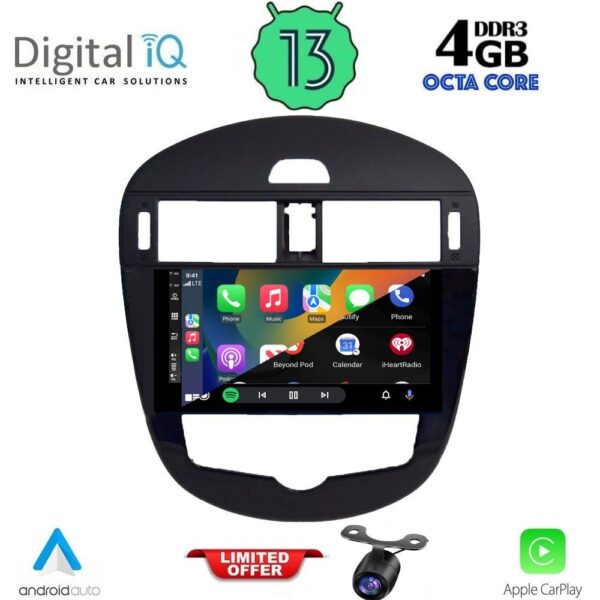 DIQ BXD 6470_CPA CLIMA (9inc) MULTIMEDIA TABLET for NISSAN PULSAR mod. 2014> - Image 2