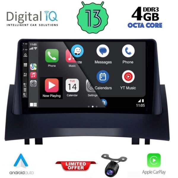 DIQ BXD 6555_CPA (9inc) MULTIMEDIA TABLET for RENAULT MEGANE 2 mod. 2002-2008 - Image 2