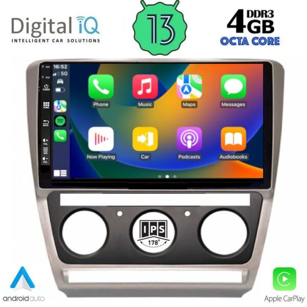 DIQ BXD 6595_CPA (10inc) MULTIMEDIA TABLET for SKODA OCTAVIA 5 mod. 2005-2012 - Image 2