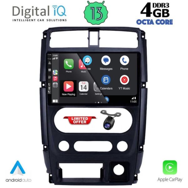 DIQ BXD 6678_CPA (9inc) MULTIMEDIA TABLET for SUZUKI JIMNY mod. 2007-2017 - Image 2