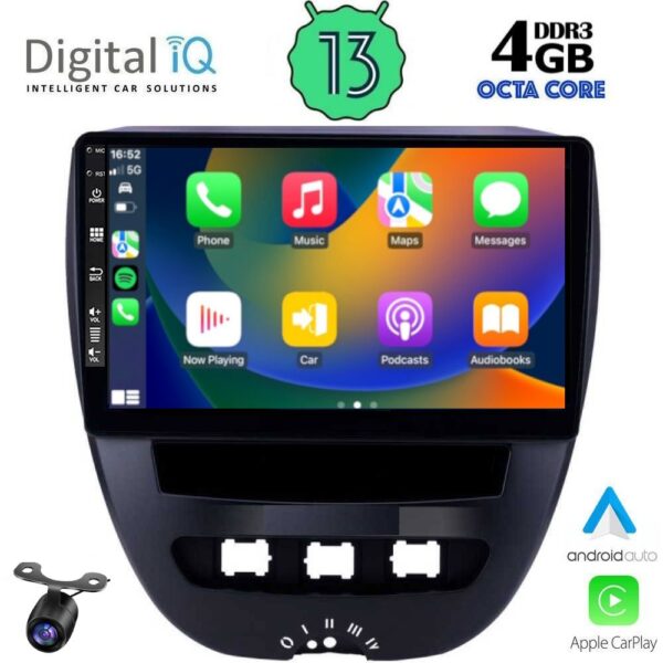 DIQ BXD 6707_CPA (10inc) MULTIMEDIA TABLET for CITROEN C1-PEUGEOT 107-TOYOTA AYGO mod. 2005-2014 - Image 2