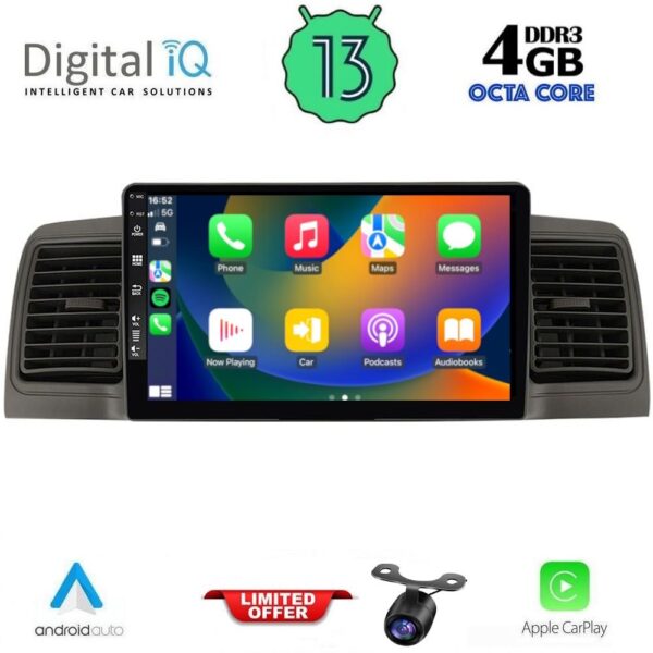 DIQ BXD 6712_CPA (9inc) MULTIMEDIA TABLET for TOYOTA COROLLA mod. 2001-2006 - Image 2