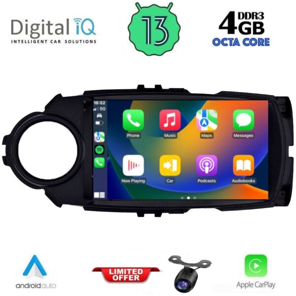 DIQ BXD 6737FL_CPA (9inc) MULTIMEDIA TABLET for TOYOTA YARIS mod. 2015-2020 - Image 2