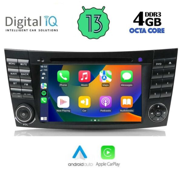 DIGITAL IQ BXE 690_CPA (7" DVD) MULTIMEDIA SYSTEM for MERCEDES E (W211) – CLS (W219) mod. 2003-2009 - Image 2