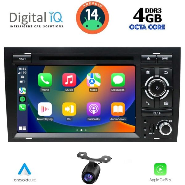 DIQ BXE 650_CPA (7" DVD) MULTIMEDIA SYSTEM for AUDI A4 mod. 2002-2008 - Image 2