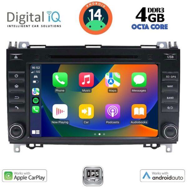 DIGITAL IQ BXF 668_CPAA (7'' DVD) MULTIMEDIA SYSTEM for MERCEDES A – B – SPRINTER – VITO – VIANO mod. 2004-2020 - Image 2