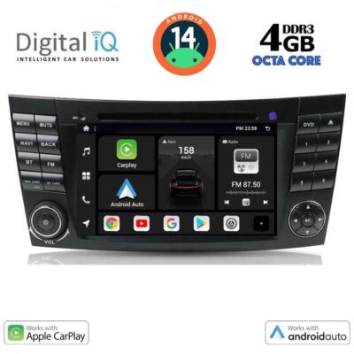 AIN-130779 - Digital iQ - DIGITAL IQ BXF 690_CPAA (7'' DVD) MULTIMEDIA SYSTEM for MERCEDES E (W211) – CLS (W219) mod. 2003-2009 - ALL IN POINT - LEFKELIS.GR
