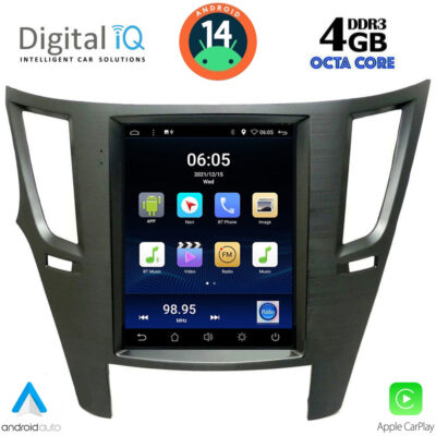 AIN-149081 - Digital iQ - DIGITAL IQ BXF 6962_CPAA TESLA STYLE for SUBARU LEGACY – OUTBACK mod. 2009> - ALL IN POINT - LEFKELIS.GR