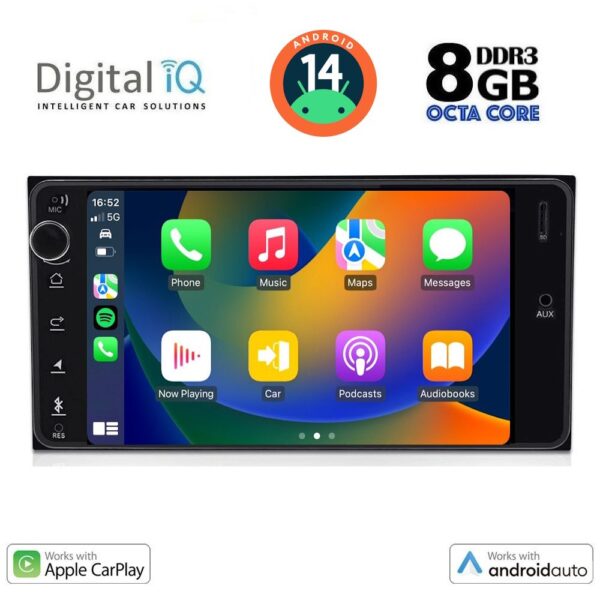 DIGITAL IQ BXF 762_CPAA (7'' DECK) MULTIMEDIA SYSTEM for MULTIMEDIA for TOYOTA ALL (200mm) - Image 2
