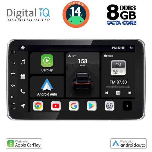 AIN-145390 - Digital iQ - DIGITAL IQ BXF 7935_CPAA (9'' DIN) MULTIMEDIA TABLET 1DIN - ALL IN POINT - LEFKELIS.GR