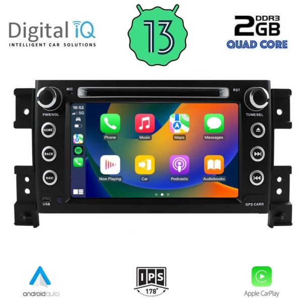 DIGITAL IQ BXH 254_CPA (7” DVD) MULTIMEDIA SYSTEM for SUZUKI GRAND VITARA mod. 2005-2015 - Image 2