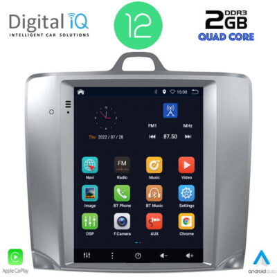 AIN-148412 - Digital iQ - DIQ BX 2956_CPA TESLA STYLE for FORD FOCUS mod. 2004-2011 - ALL IN POINT - LEFKELIS.GR
