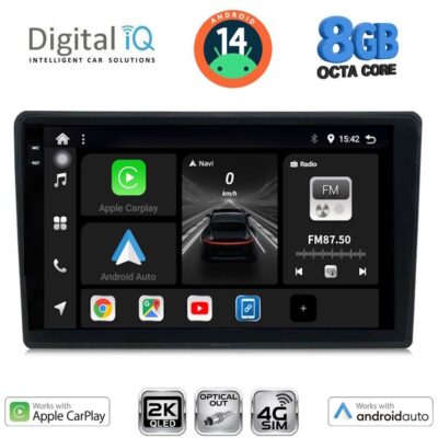 AIN-146078 - Digital iQ - DIGITAL IQ BXK 20020_CPAA (9inc) MULTIMEDIA TABLET for ALFA ROMEO 159 – SPIDER – BRERA mod. 2004-2012 - ALL IN POINT - LEFKELIS.GR
