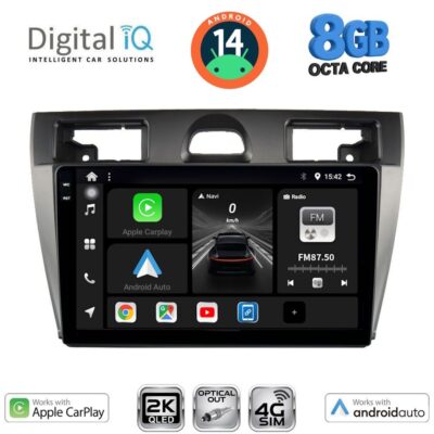 AIN-145802 - Digital iQ - DIGITAL IQ BXK 20153_CPAA (9inc) MULTIMEDIA TABLET for FORD FIESTA mod. 2005-2008 - ALL IN POINT - LEFKELIS.GR