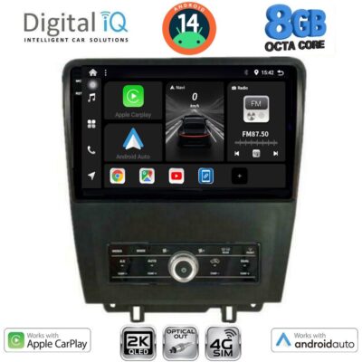 AIN-145924 - Digital iQ - DIGITAL IQ BXK 20165_CPAA (9inc) MULTIMEDIA TABLET for FORD MUSTANG mod. 2010-2015 - ALL IN POINT - LEFKELIS.GR