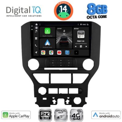 AIN-145911 - Digital iQ - DIGITAL IQ BXK 20166_CPAA (9inc) MULTIMEDIA TABLET for FORD MUSTANG mod. 2015-2020 - ALL IN POINT - LEFKELIS.GR