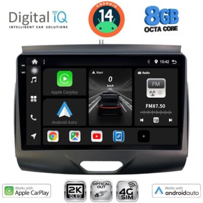 AIN-145893 - Digital iQ - DIGITAL IQ BXK 20172_CPAA (9inc) MULTIMEDIA TABLET for FORD RANGER mod. 2015-2018 - ALL IN POINT - LEFKELIS.GR
