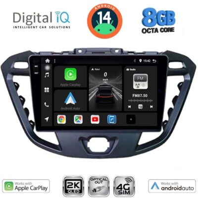 AIN-145890 - Digital iQ - DIGITAL IQ BXK 20177_CPAA (9inc) MULTIMEDIA TABLET for FORD TRANSIT CUSTOM | TOURNEO CUSTOM mod. 2013-2019 - ALL IN POINT - LEFKELIS.GR