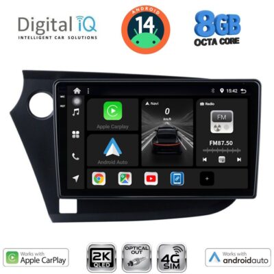 AIN-145881 - Digital iQ - DIGITAL IQ BXK 20205_CPAA (9inc) MULTIMEDIA TABLET for HONDA INSIGHT mod. 2009-2014 - ALL IN POINT - LEFKELIS.GR