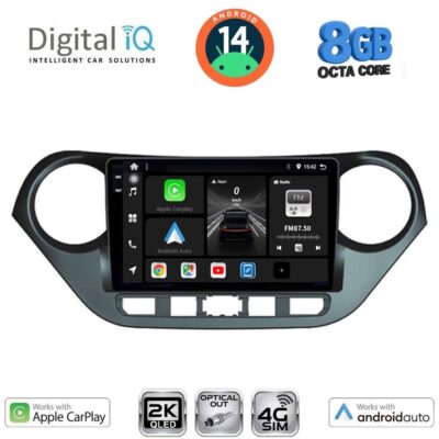 AIN-145876 - Digital iQ - DIGITAL IQ BXK 20224_CPAA (9inc) MULTIMEDIA TABLET for HYUNDAI i10 mod. 2014-2020 - ALL IN POINT - LEFKELIS.GR