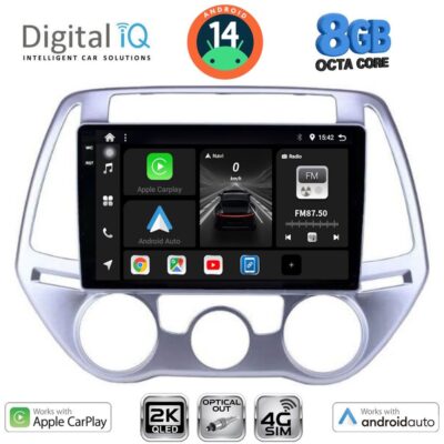 AIN-145874 - Digital iQ - DIGITAL IQ BXK 20227_CPAA A/C (9inc) MULTIMEDIA TABLET for HYUNDAI i20 mod. 2008-2012 - ALL IN POINT - LEFKELIS.GR
