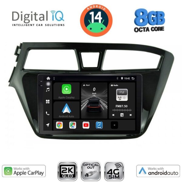 AIN-145736 - Digital iQ - DIGITAL IQ BXK 20229_CPAA (9inc) MULTIMEDIA TABLET for HYUNDAI i20 mod. 2014-2018 - ALL IN POINT - LEFKELIS.GR