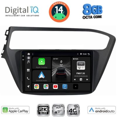 AIN-146025 - Digital iQ - DIGITAL IQ BXK 20230_CPAA (9inc) MULTIMEDIA TABLET for HYUNDAI i20 mod. 2018-2021 - ALL IN POINT - LEFKELIS.GR