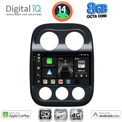 AIN-147628 - Digital iQ - DIGITAL IQ BXK 20277_CPAA (10inc) MULTIMEDIA TABLET for JEEP COMPASS - PATRIOT mod. 2007-2016 - ALL IN POINT - LEFKELIS.GR