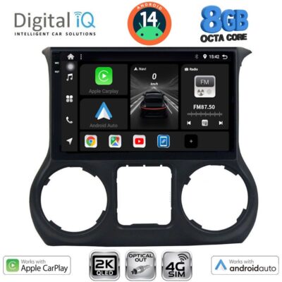 AIN-147632 - Digital iQ - DIGITAL IQ BXK 20295_CPAA (10inc) MULTIMEDIA TABLET for JEEP WRANGLER mod. 2011-2014 - ALL IN POINT - LEFKELIS.GR