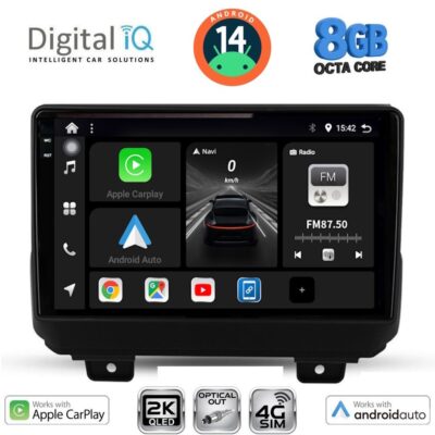 AIN-145859 - Digital iQ - DIGITAL IQ BXK 20298_CPAA (9inc) MULTIMEDIA TABLET for JEEP WRANGLER mod. 2018> - ALL IN POINT - LEFKELIS.GR