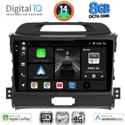 AIN-145850 - Digital iQ - DIGITAL IQ BXK 20325_CPAA (9inc) MULTIMEDIA TABLET for KIA SPORTAGE mod. 2010-2015 - ALL IN POINT - LEFKELIS.GR