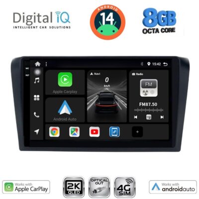 AIN-145843 - Digital iQ - DIGITAL IQ BXK 20365_CPAA (9inc) MULTIMEDIA TABLET for MAZDA 3 mod. 2003-2008 - ALL IN POINT - LEFKELIS.GR