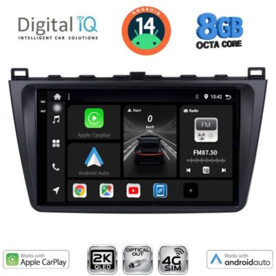 AIN-145838 - Digital iQ - DIGITAL IQ BXK 20377_CPAA (9inc) MULTIMEDIA TABLET for MAZDA 6 mod. 2008-2012 - ALL IN POINT - LEFKELIS.GR