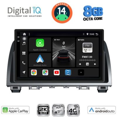 AIN-145745 - Digital iQ - DIGITAL IQ BXK 20378_CPAA (9inc) MULTIMEDIA TABLET for MAZDA 6 mod. 2012-2017 - ALL IN POINT - LEFKELIS.GR