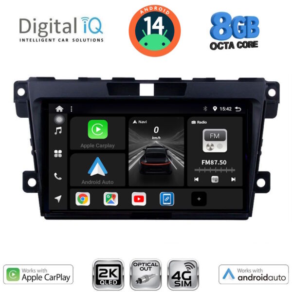 AIN-145837 - Digital iQ - DIGITAL IQ BXK 20389_CPAA (9inc) MULTIMEDIA TABLET for MAZDA CX7 mod. 2006-2012 - ALL IN POINT - LEFKELIS.GR