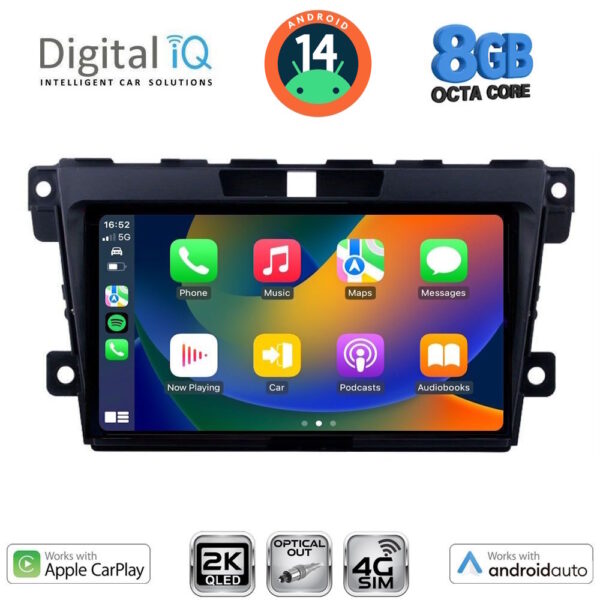 DIGITAL IQ BXK 20389_CPAA (9inc) MULTIMEDIA TABLET for MAZDA CX7 mod. 2006-2012 - Image 2