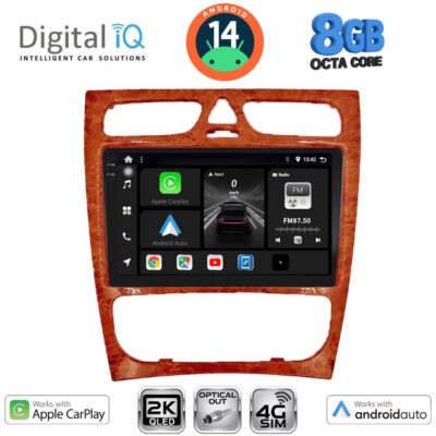 AIN-146017 - Digital iQ - DIGITAL IQ BXK 20402CH_CPAA (9inc) MULTIMEDIA TABLET for MERCEDES C (W203) mod. 1999-2004 - ALL IN POINT - LEFKELIS.GR