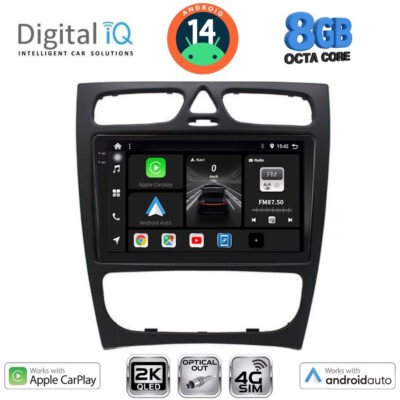 AIN-145833 - Digital iQ - DIGITAL IQ BXK 20402_CPAA (9inc) MULTIMEDIA TABLET for MERCEDES C (W203) mod. 1999-2004 - ALL IN POINT - LEFKELIS.GR