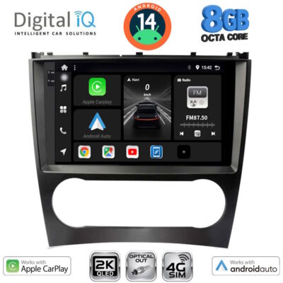 AIN-145966 - Digital iQ - DIGITAL IQ BXK 20404_CPAA (9inc) MULTIMEDIA TABLET for MERCEDES C – CLK (W203-209) mod. 2004-2008 - ALL IN POINT - LEFKELIS.GR