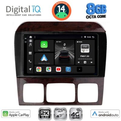 AIN-145828 - Digital iQ - DIGITAL IQ BXK 20426_CPAA (9inc) MULTIMEDIA TABLET for MERCEDES S W220 mod. 1998-2005 - ALL IN POINT - LEFKELIS.GR
