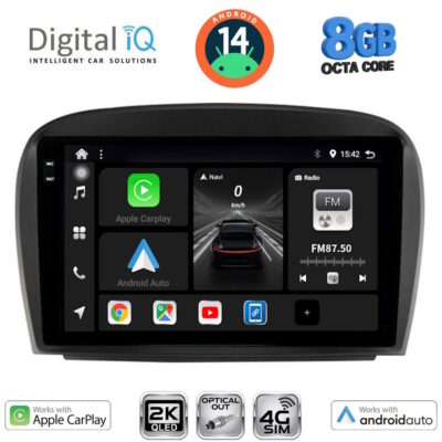 AIN-145827 - Digital iQ - DIGITAL IQ BXK 20427_CPAA (9inc) MULTIMEDIA TABLET for MERCEDES SL (R230) FACELIFT mod. 2006-2012 - ALL IN POINT - LEFKELIS.GR