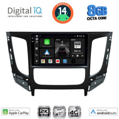AIN-145823 - Digital iQ - DIGITAL IQ BXK 20437_CPAA CLIMA (9inc) MULTIMEDIA TABLET for MITSUBISHI L200 mod. 2015> - ALL IN POINT - LEFKELIS.GR